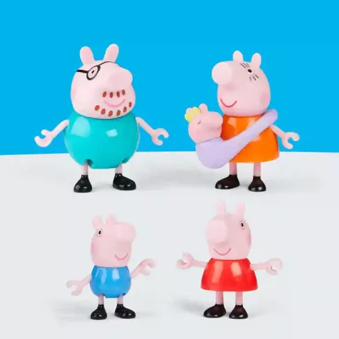 Hasbro Peppa Pig - Peppa malac és családja Evie babával