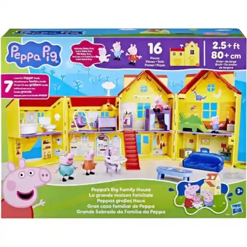 Hasbro Peppa Pig - Peppa malac szétnyitható, nagy családi háza
