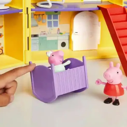 Hasbro Peppa Pig - Peppa malac szétnyitható, nagy családi háza