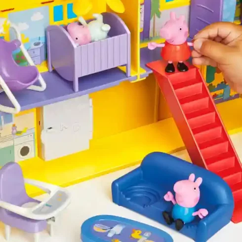 Hasbro Peppa Pig - Peppa malac szétnyitható, nagy családi háza