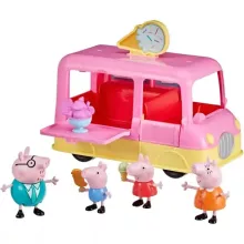   Hasbro Peppa Pig - Peppa és családja interaktív fagyis kocsija