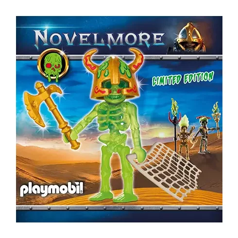 Playmobil Novelmore - Csontváz harcos hálóval