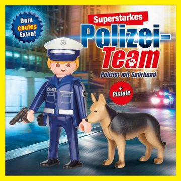 Playmobil Rendőr kutyával