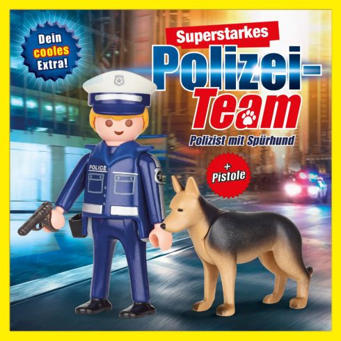 Playmobil Rendőr kutyával