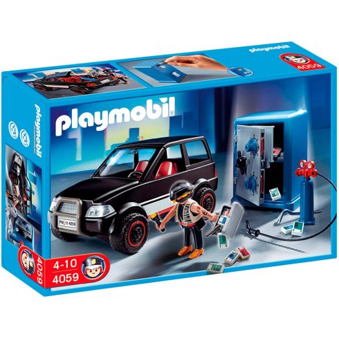 Playmobil 4059 Széfrabló és járműve