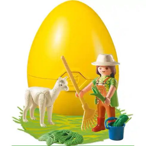 Playmobil 4944 Állatgondozó alpakával húsvéti tojásban