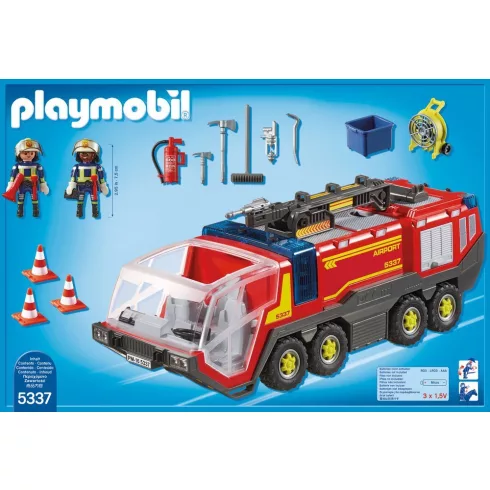 Playmobil 5337 Reptéri tűzoltóautó fénnyel és hanggal
