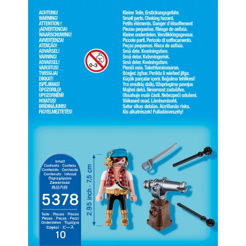 Playmobil 5378 Kalóz ágyúval