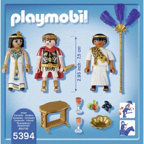 Playmobil 5394 Cézár és Kleopátra