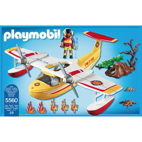 Playmobil 5560 Tűzoltó hidroplán
