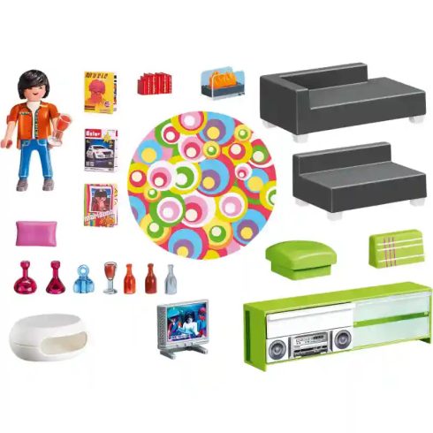 Playmobil 5584 Modern nappali