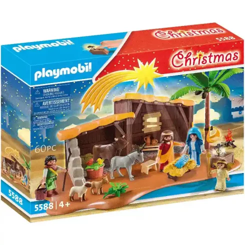 Playmobil 5588 Karácsony - Betlehemi világító jászol