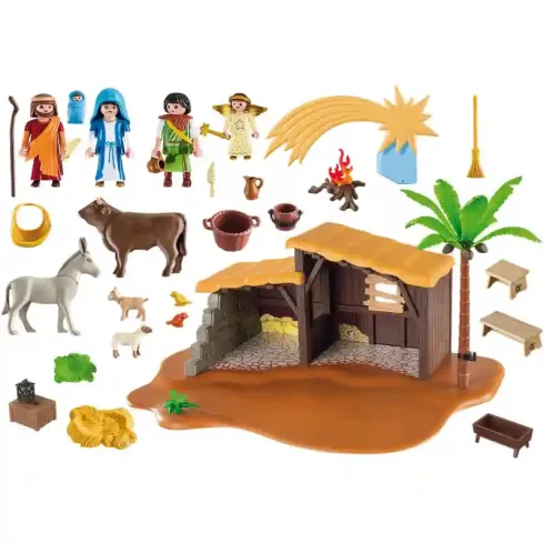 Playmobil 5588 Karácsony - Betlehemi világító jászol