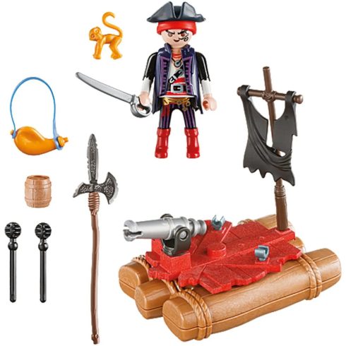 Playmobil 5655 Hordozható kalóztutaj szett