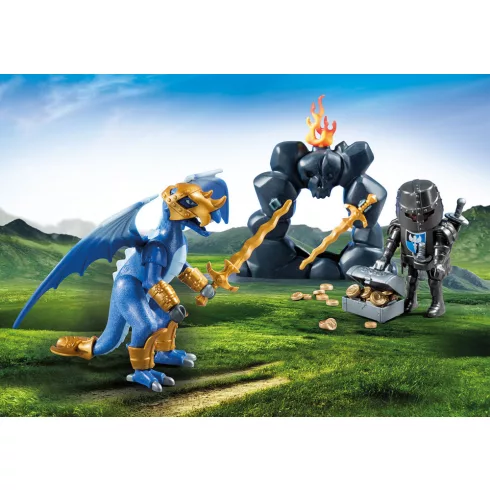 Playmobil 5657 Hordozható sárkánylovag szett