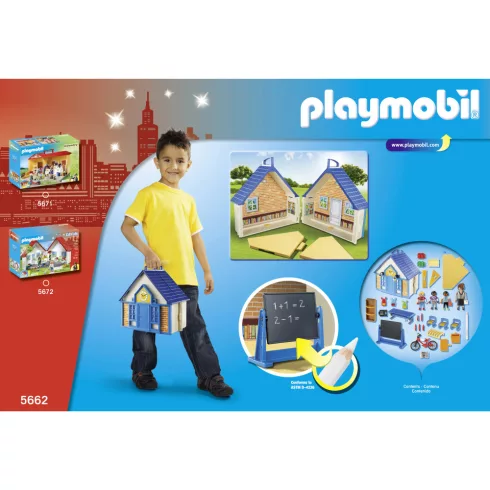 Playmobil 5662 Hordozható iskola