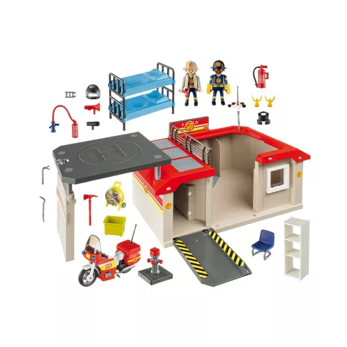 Playmobil 5663 Hordozható tűzoltóság