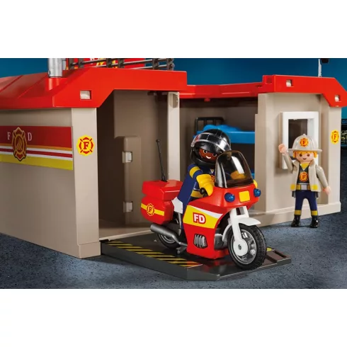 Playmobil 5663 Hordozható tűzoltóság