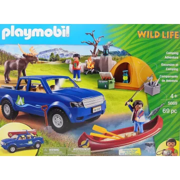 Playmobil 5669 Kemping a vadonban