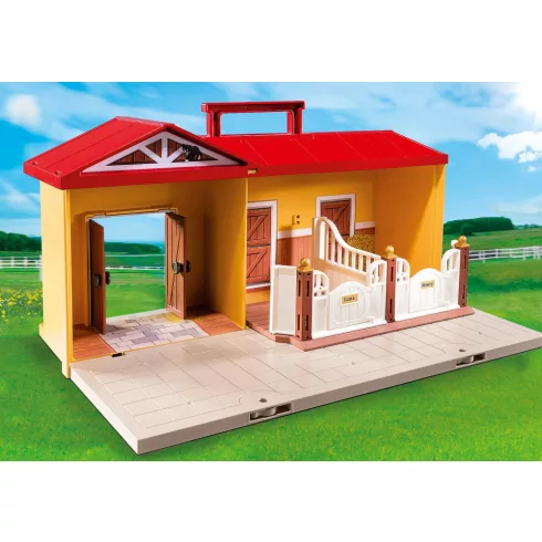 Playmobil 5671 Hordozható lovarda