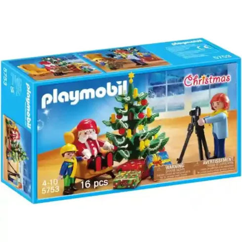 Playmobil 5753 Karácsony - Fotózás a Télapóval