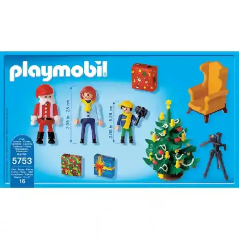 Playmobil 5753 Karácsony - Fotózás a Télapóval