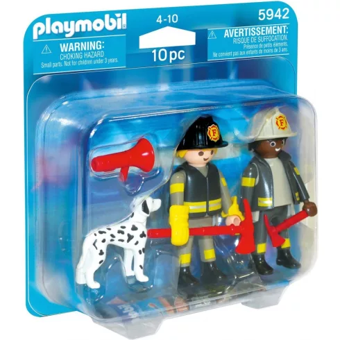 Playmobil 5942 Tűzoltók kutyával