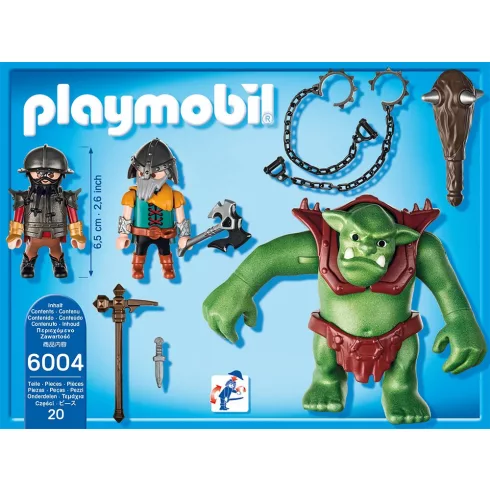 Playmobil 6004 Óriás troll törpeharcosokkal