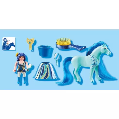 Playmobil 6169 Luna hercegnő és fésülhető lova