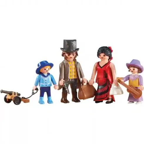 Playmobil 6323 Western cowboy család