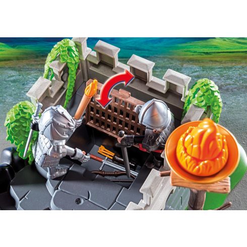 Playmobil 6627 Bástyavédő sárkánylovagok