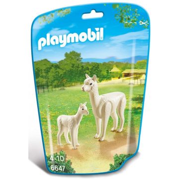 Playmobil 6647 Alpaka kicsinyével