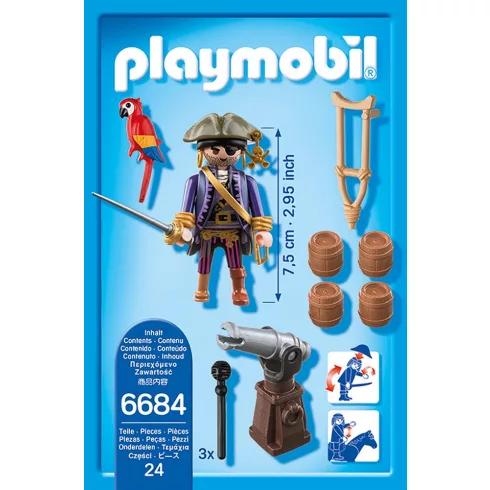 Playmobil 6684 Kalózkapitány