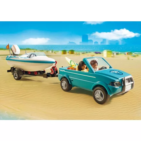 Playmobil 6864 Szörfös kocsi motorcsónakkal