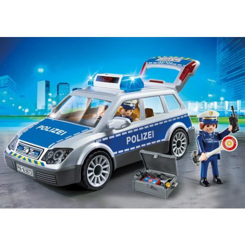 Playmobil 6873 Rendőrautó hanggal és fénnyel