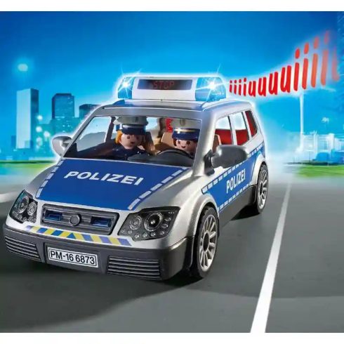 Playmobil 6873 Rendőrautó hanggal és fénnyel