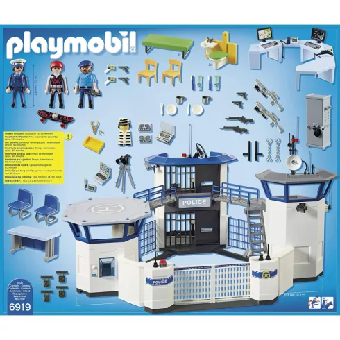Playmobil 6919 Rendőrség cellákkal (csomagolássérült)