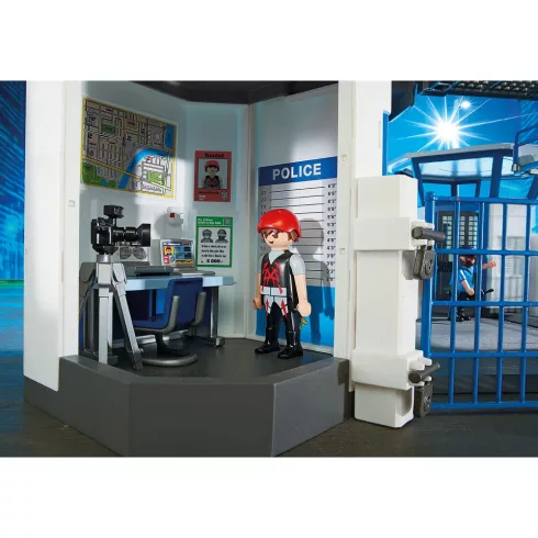 Playmobil 6919 Rendőrség cellákkal (csomagolássérült)