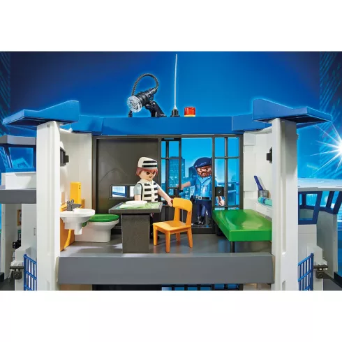 Playmobil 6919 Rendőrség cellákkal (csomagolássérült)