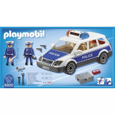 Playmobil 6920 Rendőrautó hanggal és fénnyel