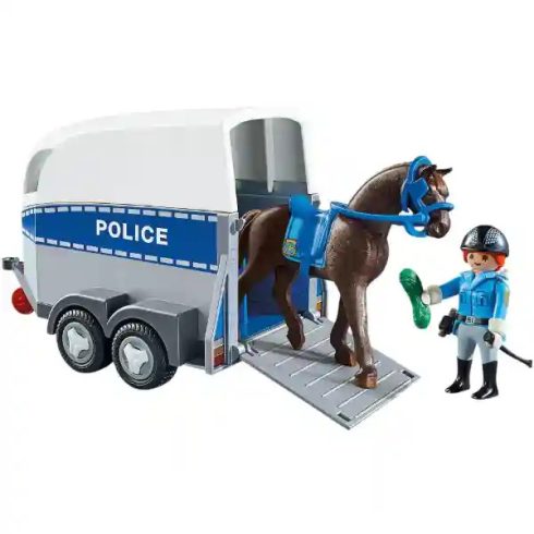 Playmobil 6922 Rendőrségi lószállító