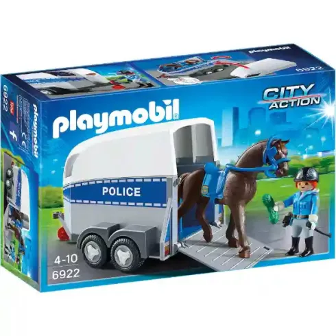 Playmobil 6922 Rendőrségi lószállító