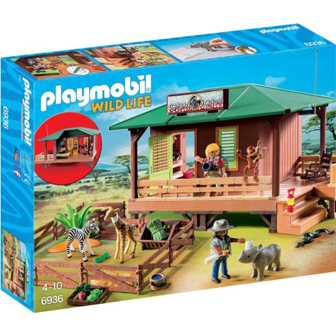 Playmobil 6936 Állatmentő központ karámmal