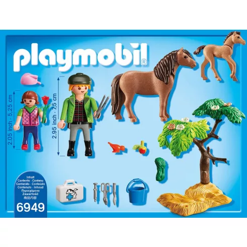 Playmobil 6949 Kiscsikó születik