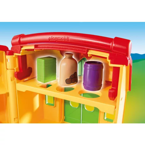 Playmobil 6962 1.2.3 Hordozható tanyácskám