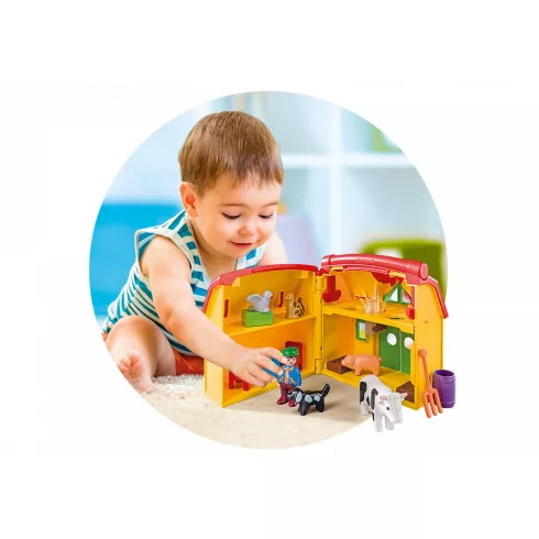 Playmobil 6962 1.2.3 Hordozható tanyácskám