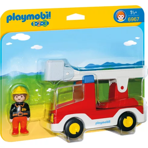 Playmobil 6967 1.2.3 Tűzoltásra készülök