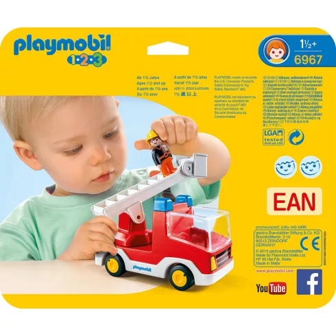 Playmobil 6967 1.2.3 Tűzoltásra készülök