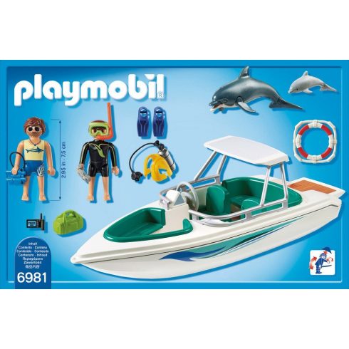 Playmobil 6981 Delfinekkel búvárkodom