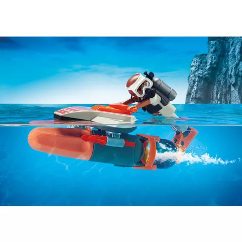 Playmobil 70004 SPY TEAM víz allatti szárnyai